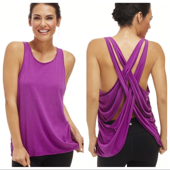 Fabletics Tops - Fabletics Draped Back Taylor Tank NWT